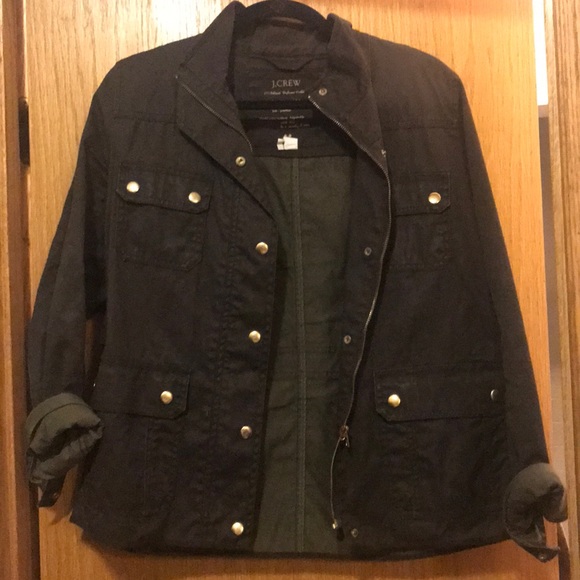 J. Crew Jackets & Blazers - J. Crew military green jacket